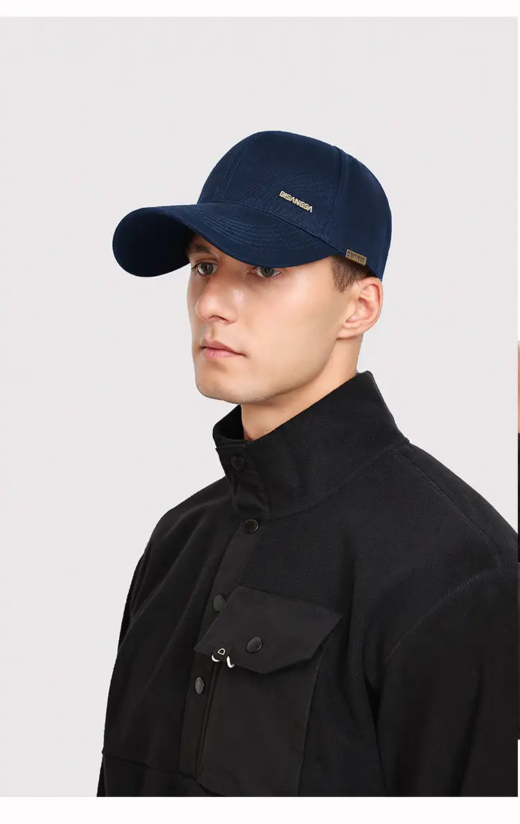 Di Sang Sa Men's Black Baseball Cap with Sunscreen Badge — feature 20