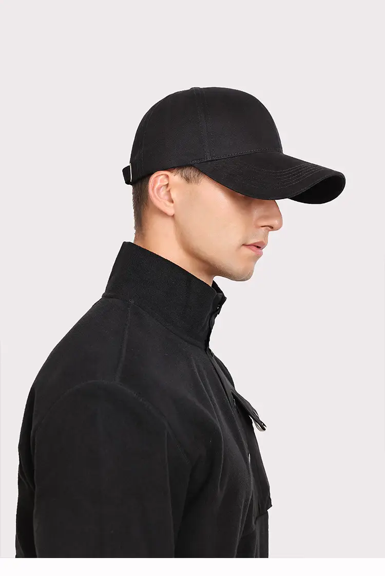 Di Sang Sa Men's Black Baseball Cap with Sunscreen Badge — feature 22