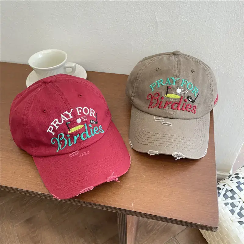 Black Embroidered Birds Cap for Men Women - Image 12