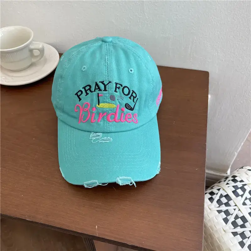 Black Embroidered Birds Cap for Men Women - Image 5