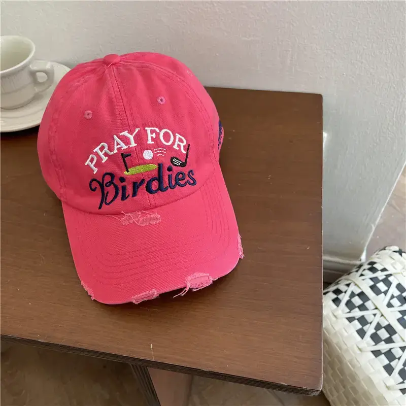 Black Embroidered Birds Cap for Men Women - Image 7
