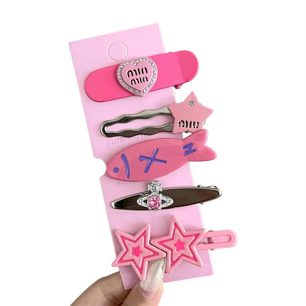 Sweet Cool Style Hairpin with Crystal Flower Design - Image 18