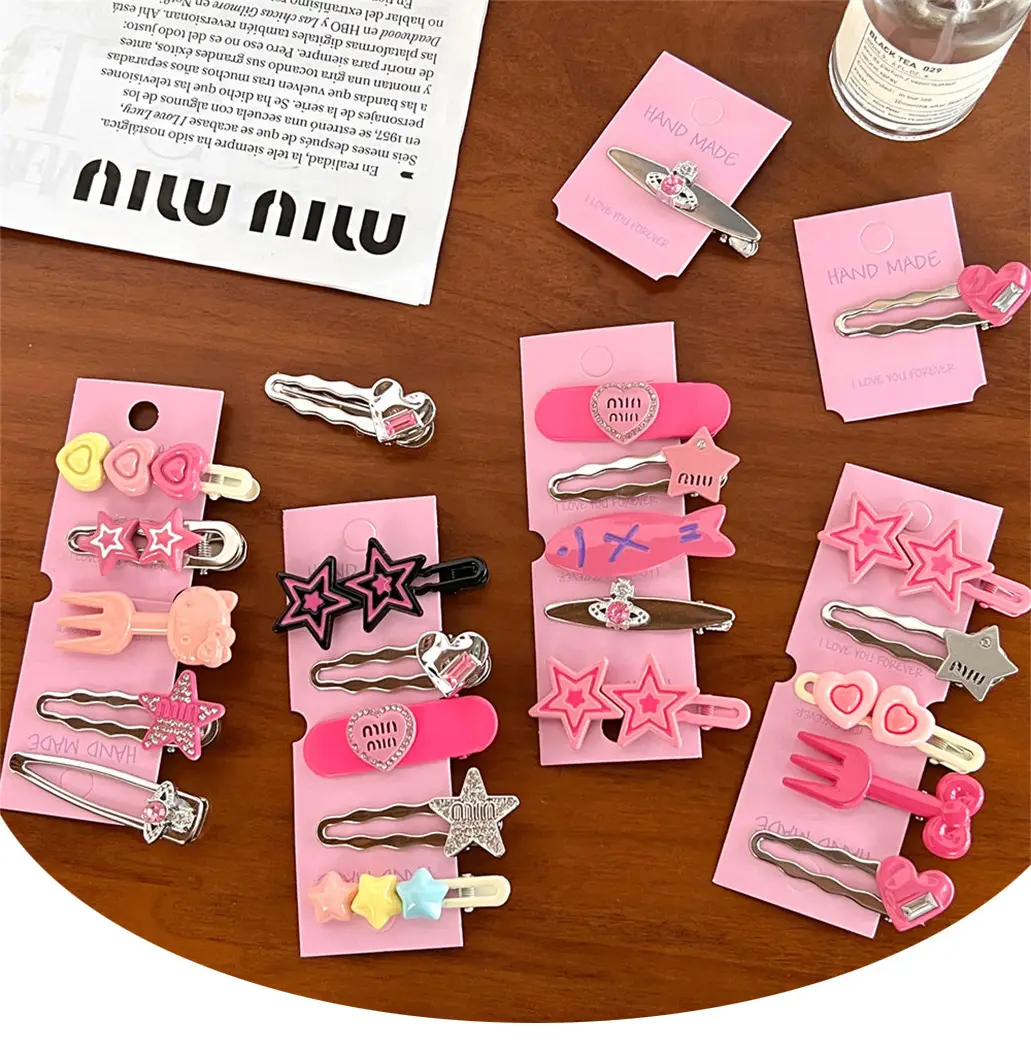 Sweet Cool Style Hairpin with Crystal Flower Design — feature 37