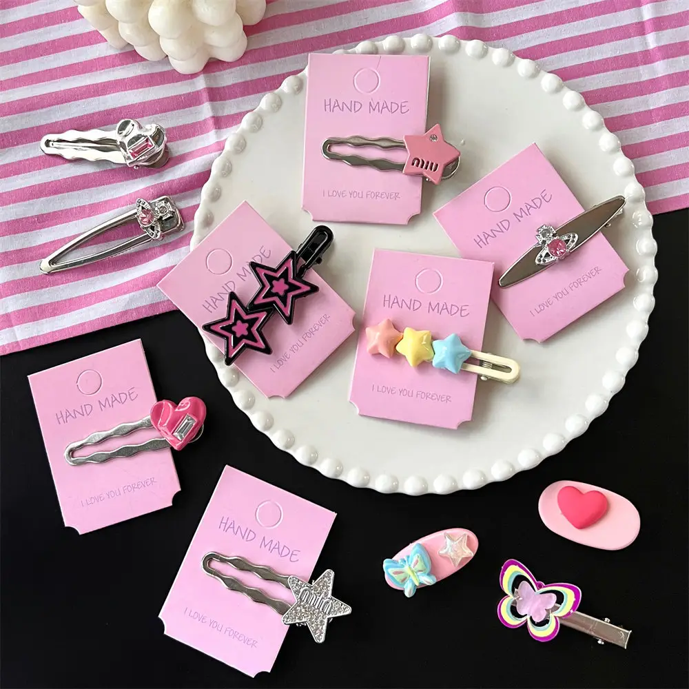 Sweet Cool Style Hairpin with Crystal Flower Design — feature 43