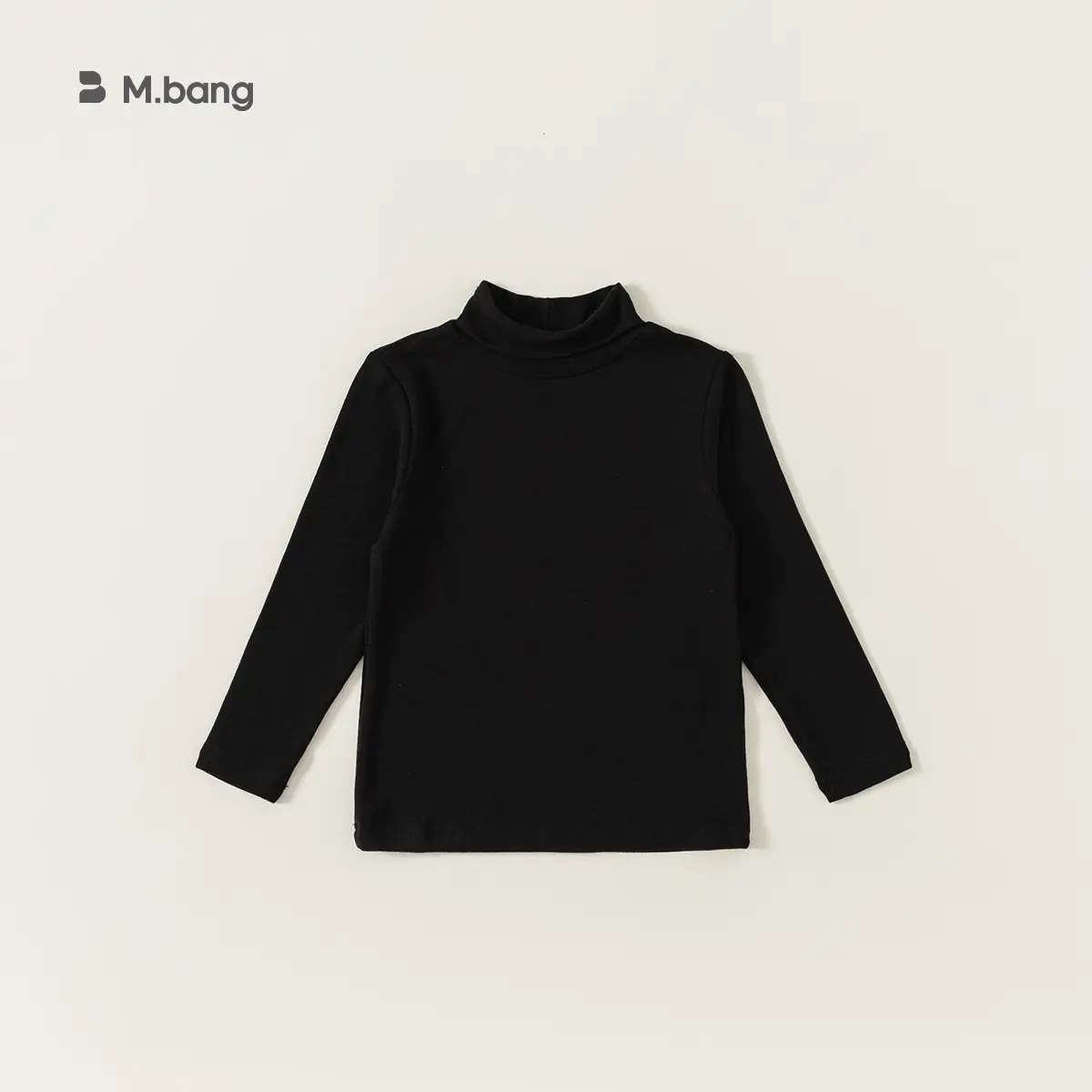 Long Sleeve T-Shirt Girls Spring Fall Pure Color