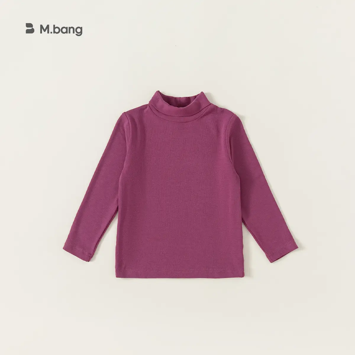 Long Sleeve T-Shirt Girls Spring Fall Pure Color