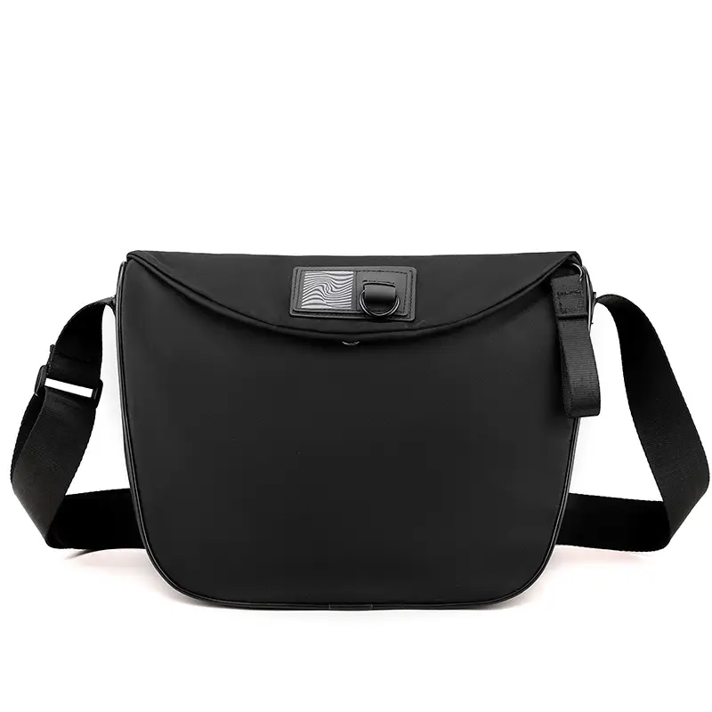 Black Messenger Bag for Men Women Commute Sports Functional - Image 6