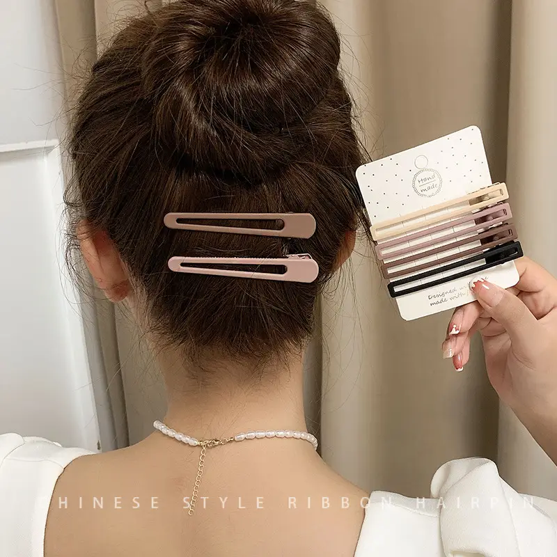 Large Duckbill Hair Clips for Women Black Brown Grey - Image 8