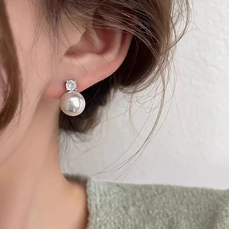 S925 Silver Heart Stud Earrings for Women - Image 20