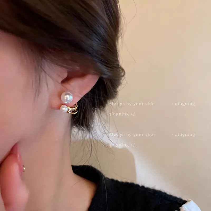 S925 Silver Heart Stud Earrings for Women - Image 36