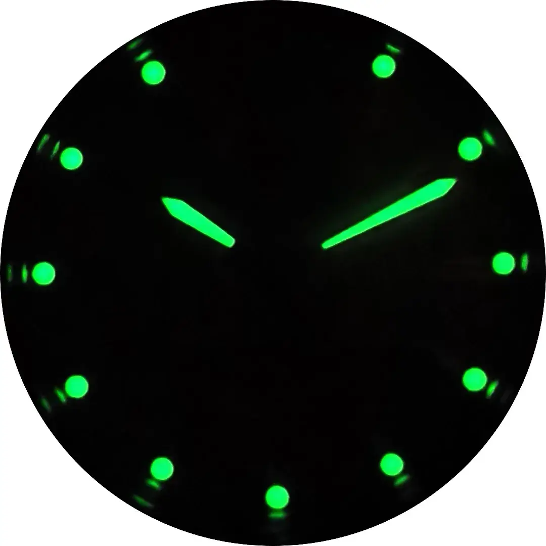 Luminous Quartz Watch for Elderly Strap-Free Waterproof
