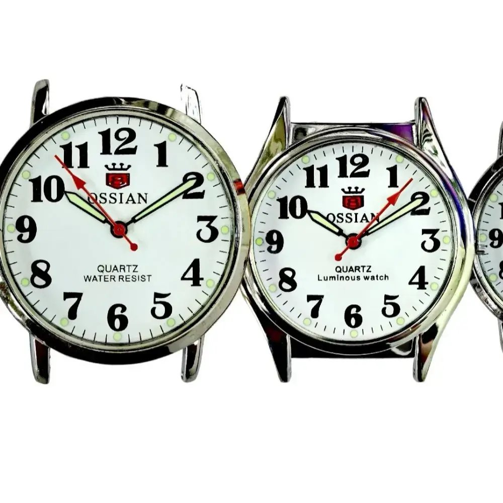 Luminous Quartz Watch for Elderly Strap-Free Waterproof