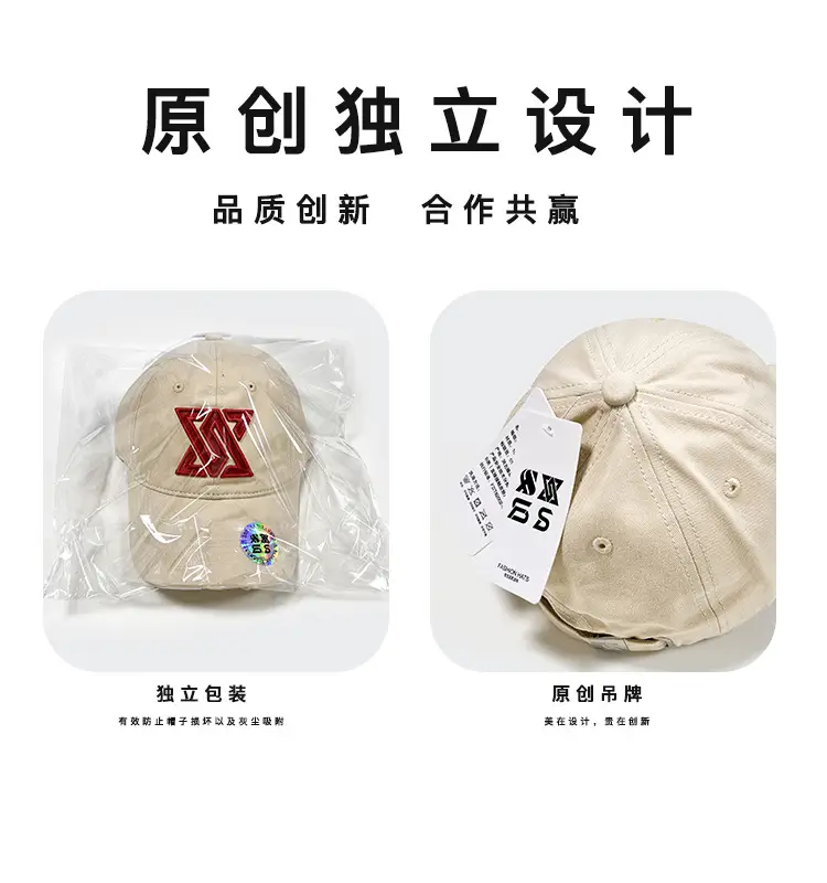 Women Cotton Baseball Cap with Face Shield Design — feature 7