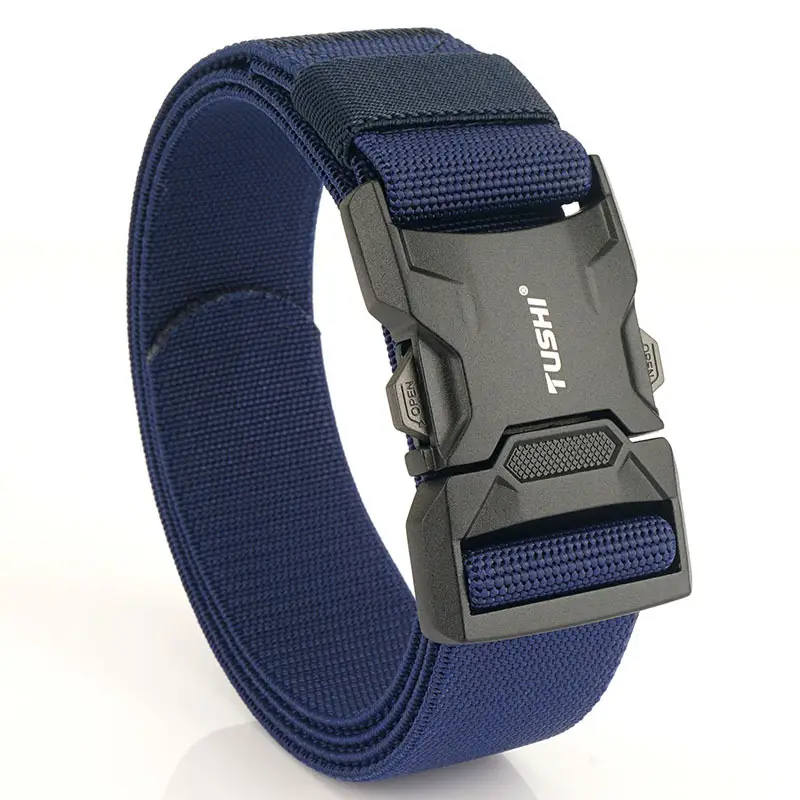Tactical Black Aluminum Belt for Men - Image 4