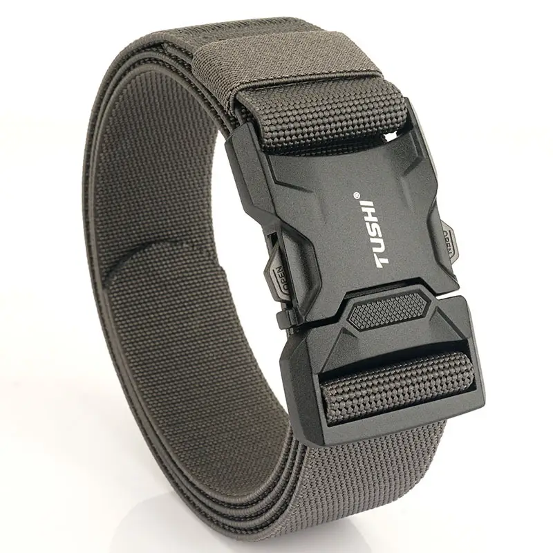 Tactical Black Aluminum Belt for Men - Image 5