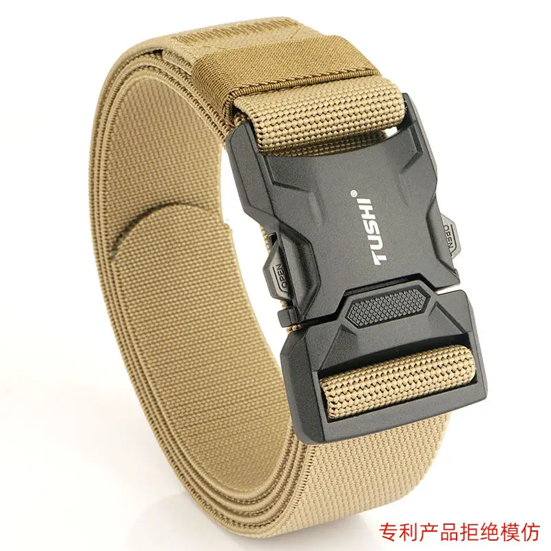 Tactical Black Aluminum Belt for Men - Image 14