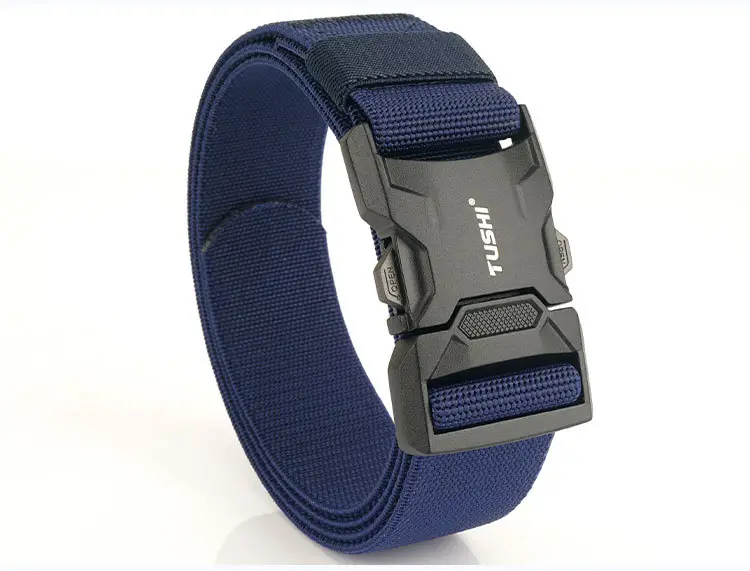 Tactical Black Aluminum Belt for Men — feature 17