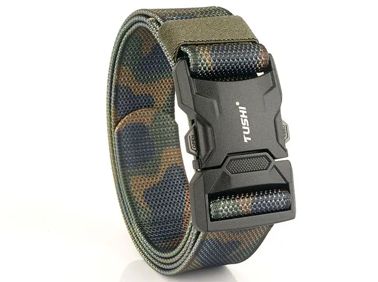 Tactical Black Aluminum Belt for Men — feature 26