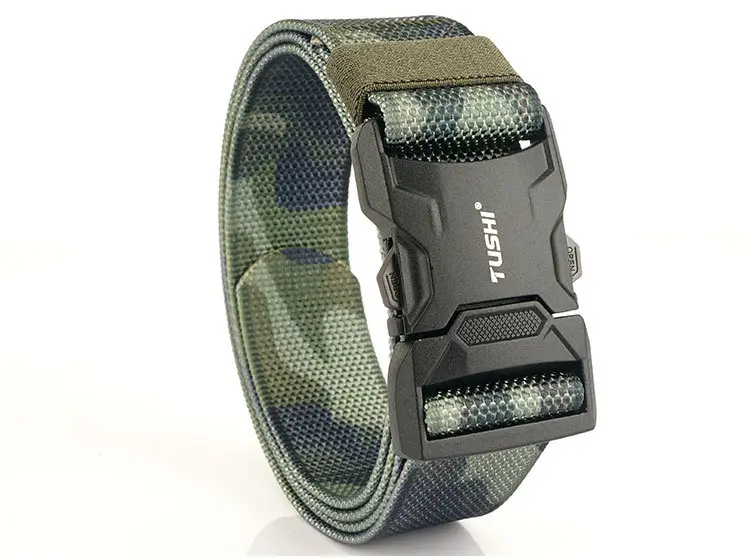 Tactical Black Aluminum Belt for Men — feature 27