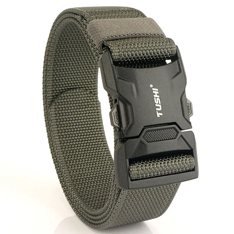Tactical Black Aluminum Belt for Men - Image 10