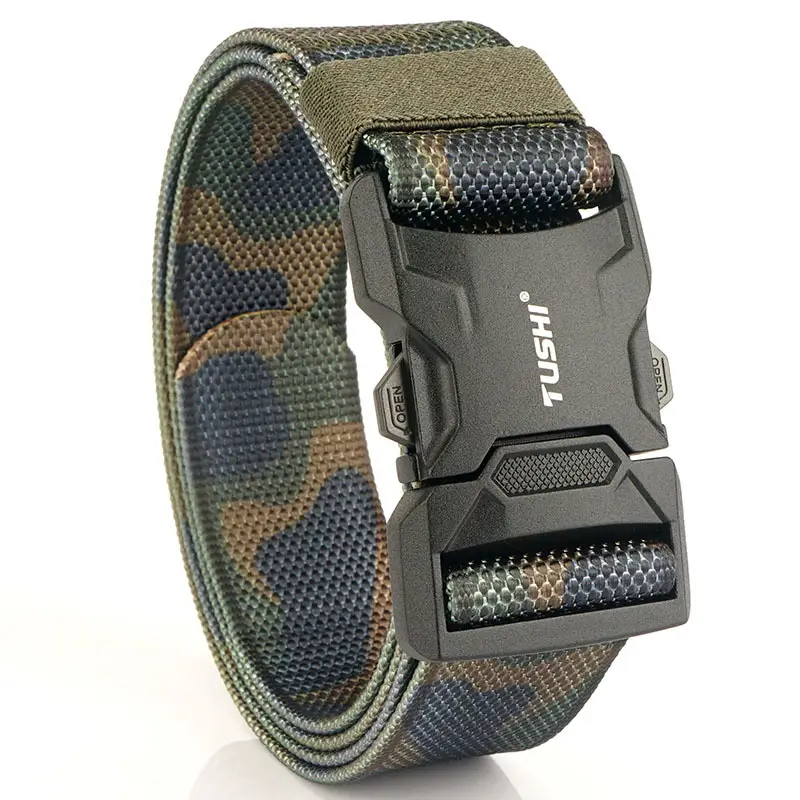 Tactical Black Aluminum Belt for Men - Image 11