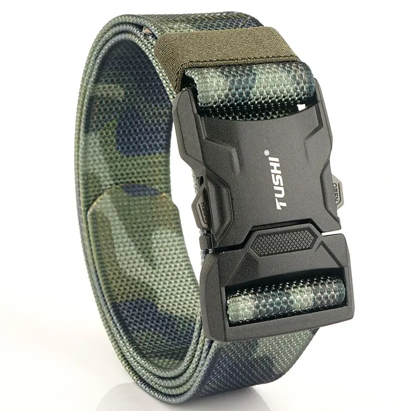 Tactical Black Aluminum Belt for Men - Image 12