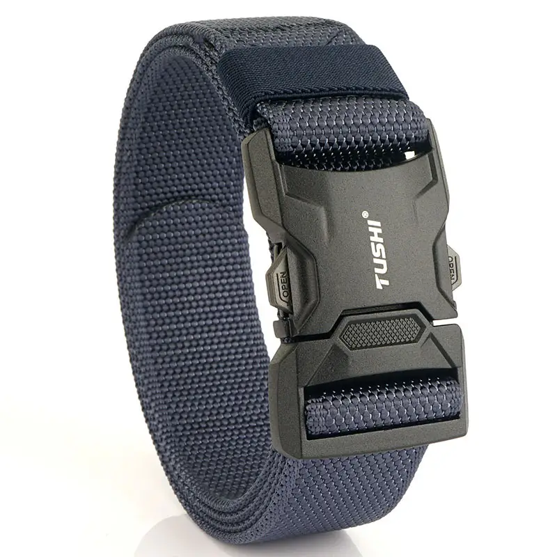 Tactical Black Aluminum Belt for Men - Image 9