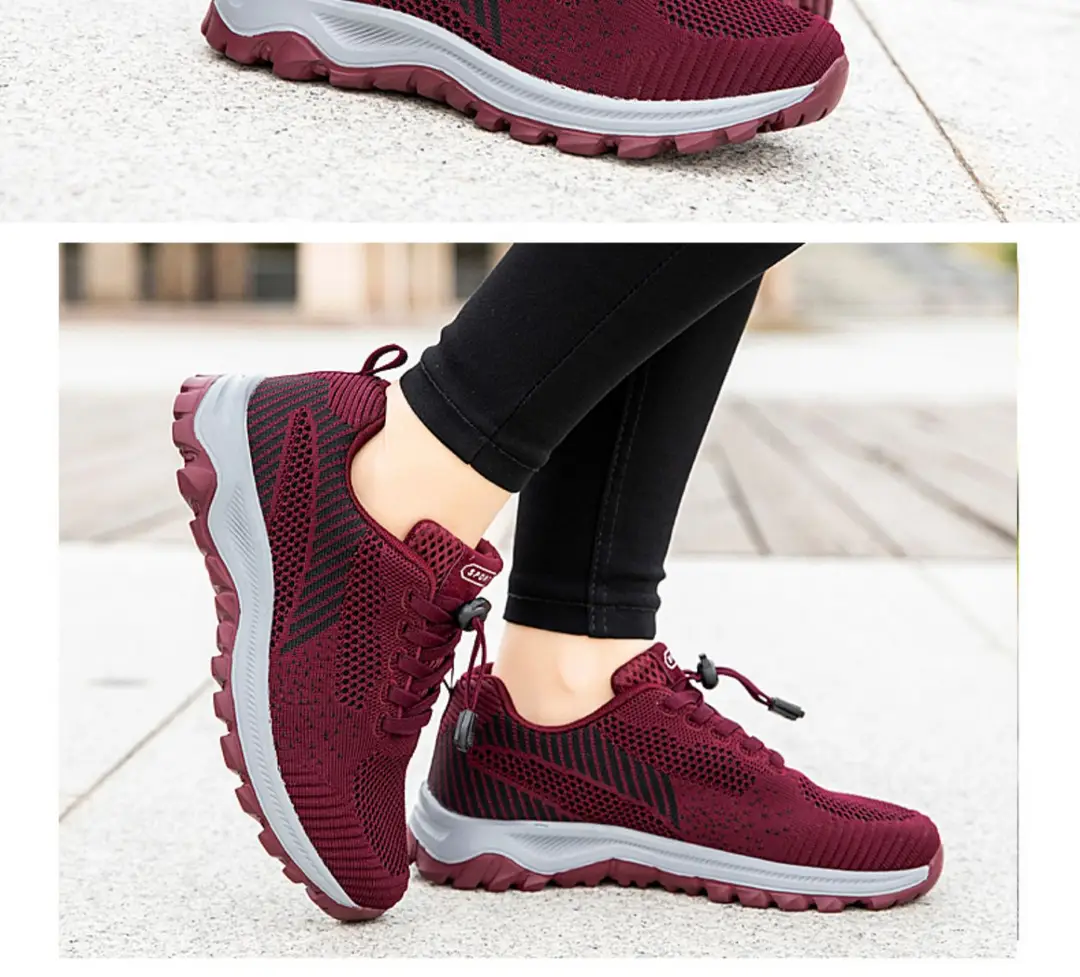 New old men's shoes women's autumn breathable light shoes middle-aged and elderly comfortable soft bottom sports walking old Beijing cloth shoes — feature 33