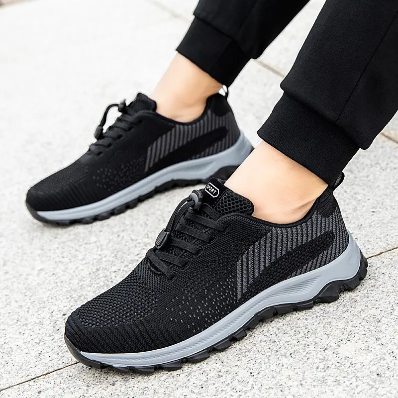 New old men's shoes women's autumn breathable light shoes middle-aged and elderly comfortable soft bottom sports walking old Beijing cloth shoes - Image 6