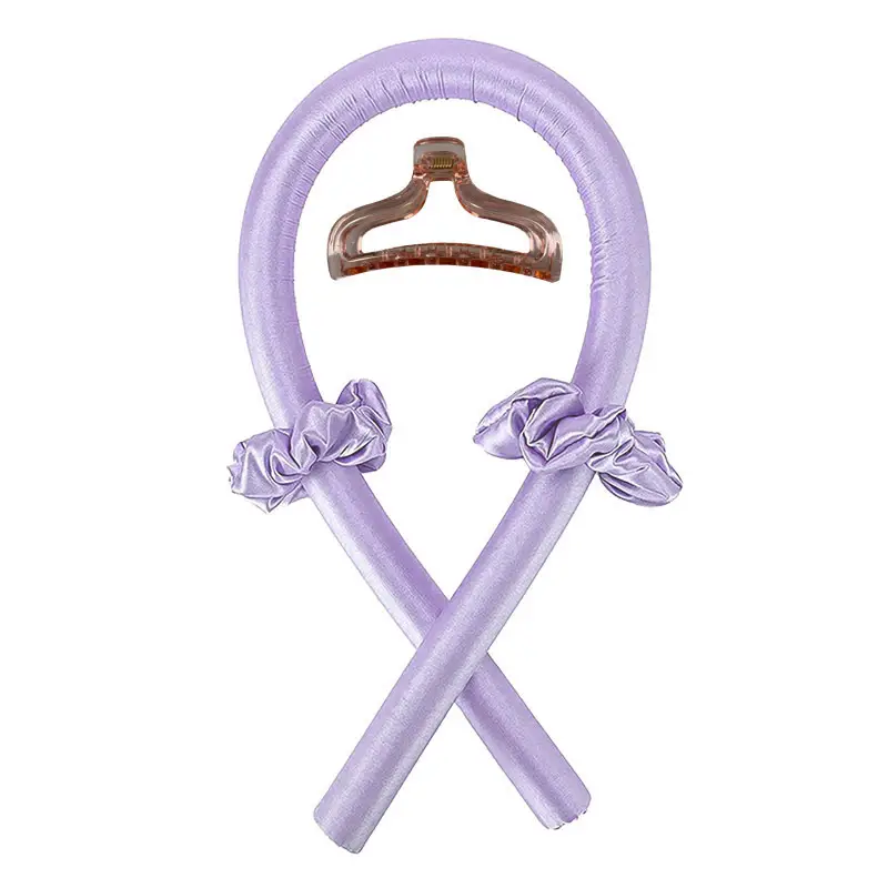 Purple Crossbody Hair Curler with Hanger — feature 14