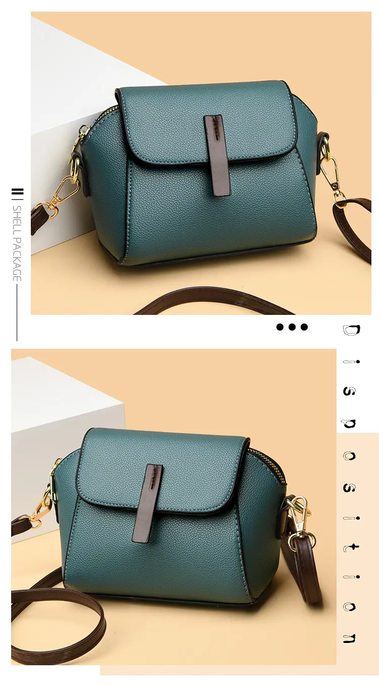 2026 Black Crossbody Shell Bag for Women — feature 11