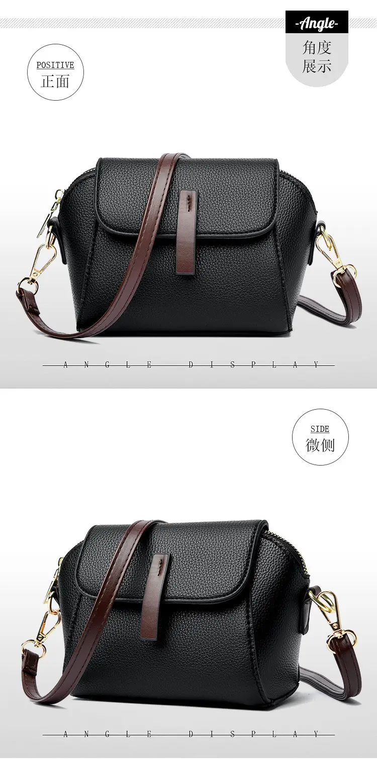 2026 Black Crossbody Shell Bag for Women — feature 19