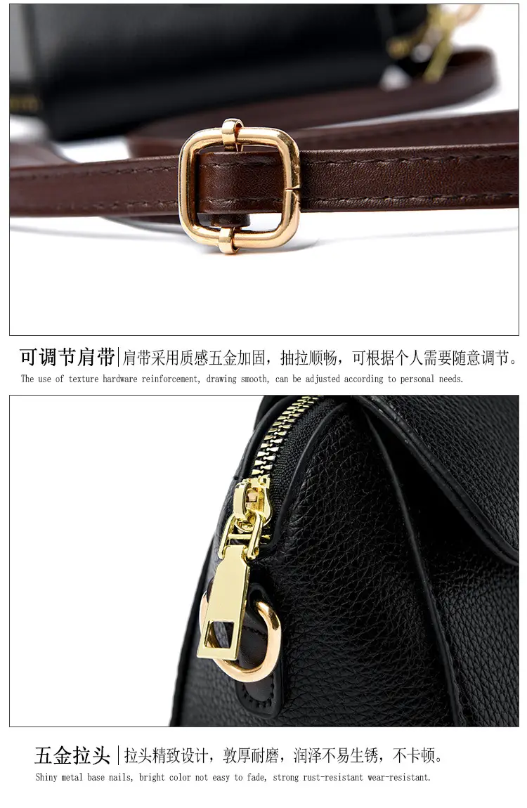 2026 Black Crossbody Shell Bag for Women — feature 26