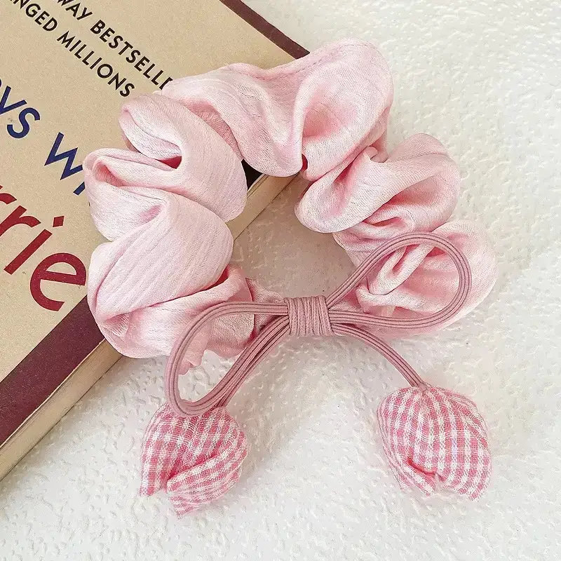 Black Lace Hair Band Double Layer Fluffy Hair Accessory - Image 11