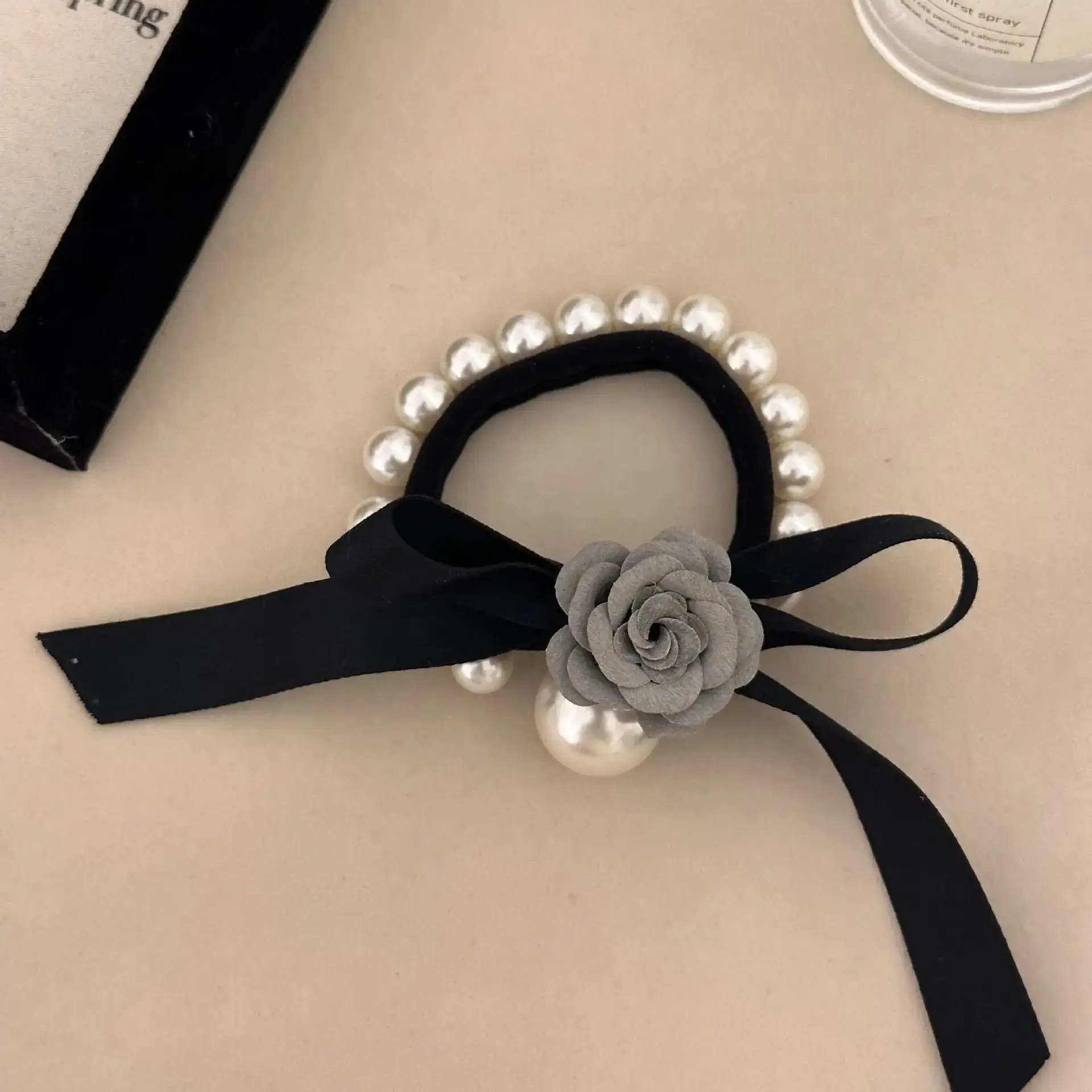 Black Lace Hair Band Double Layer Fluffy Hair Accessory - Image 19