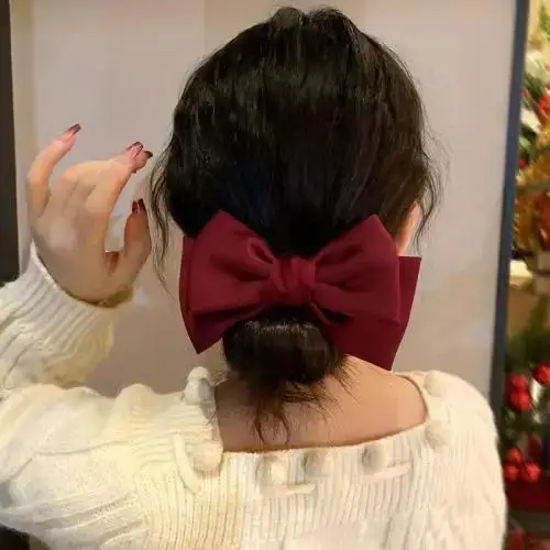 Black Lace Hair Band Double Layer Fluffy Hair Accessory - Image 30