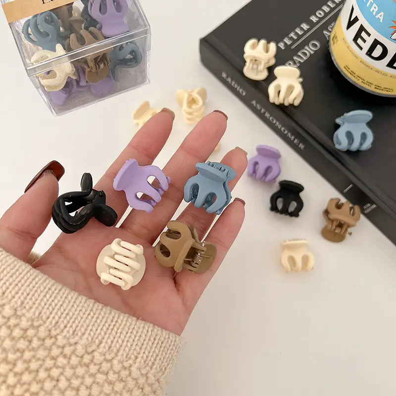 Frosted Hair Clips for Women - 10 Pcs Set - Image 5