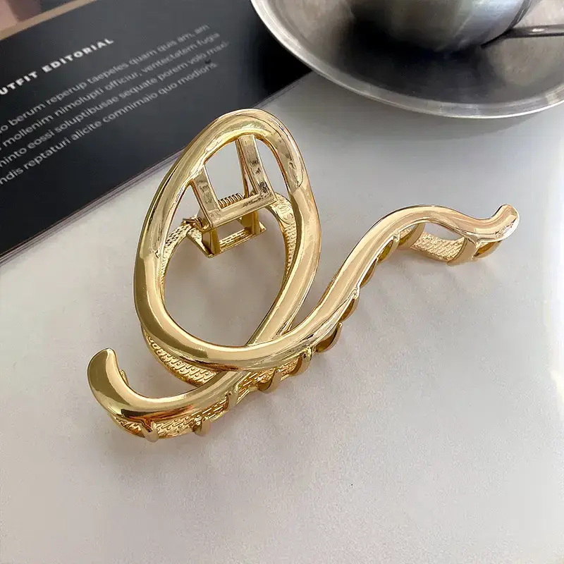 European American Metal Hairpin Clip for Women
