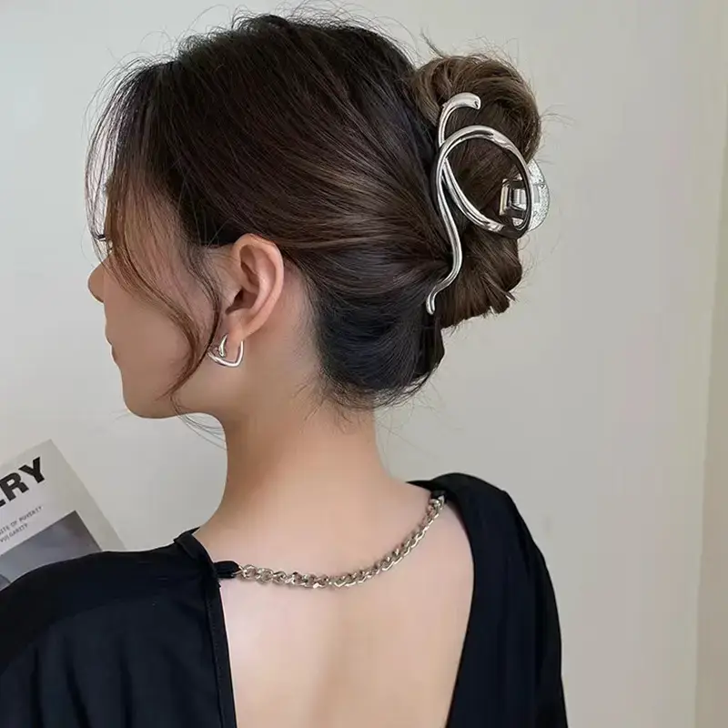 European American Metal Hairpin Clip for Women — feature 6