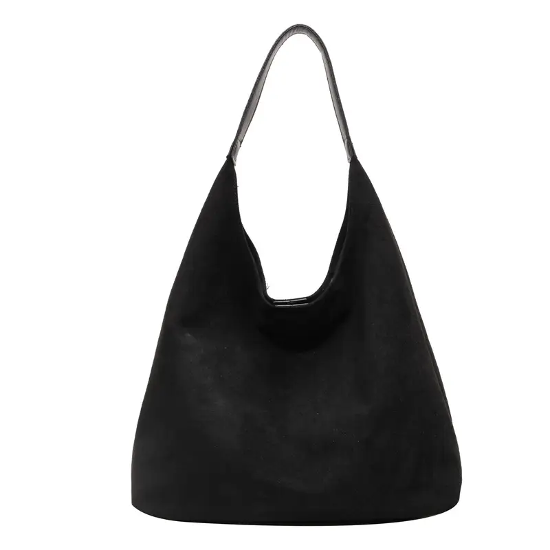 Women Retro Underarm Frosted Shoulder Bag Tan 2023 - Image 3