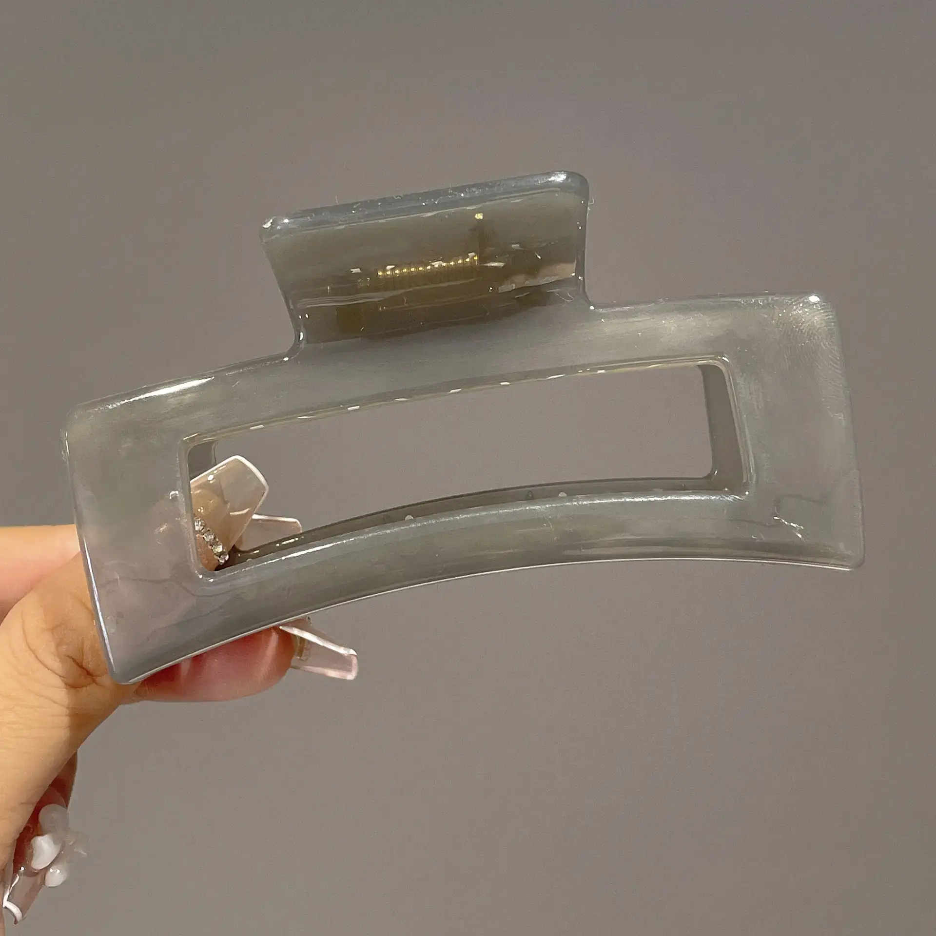 Gray jelly gripper Square