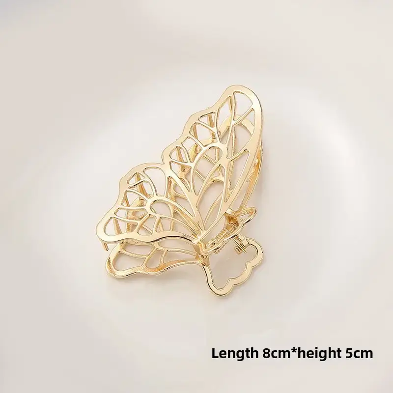 Korean Style Pearl Hair Clip for Updo and Back Head Shark - Image 45
