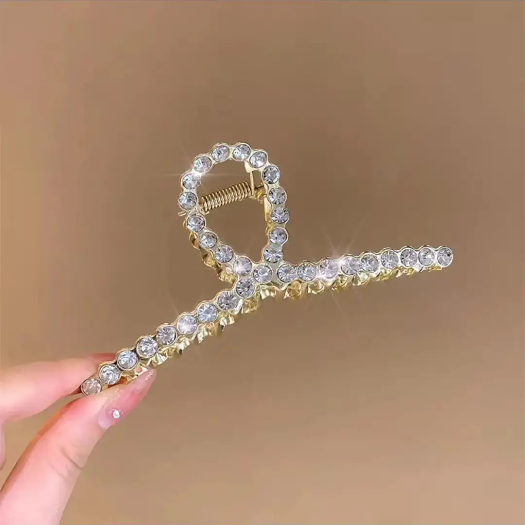 Korean Style Pearl Hair Clip for Updo and Back Head Shark - Image 6
