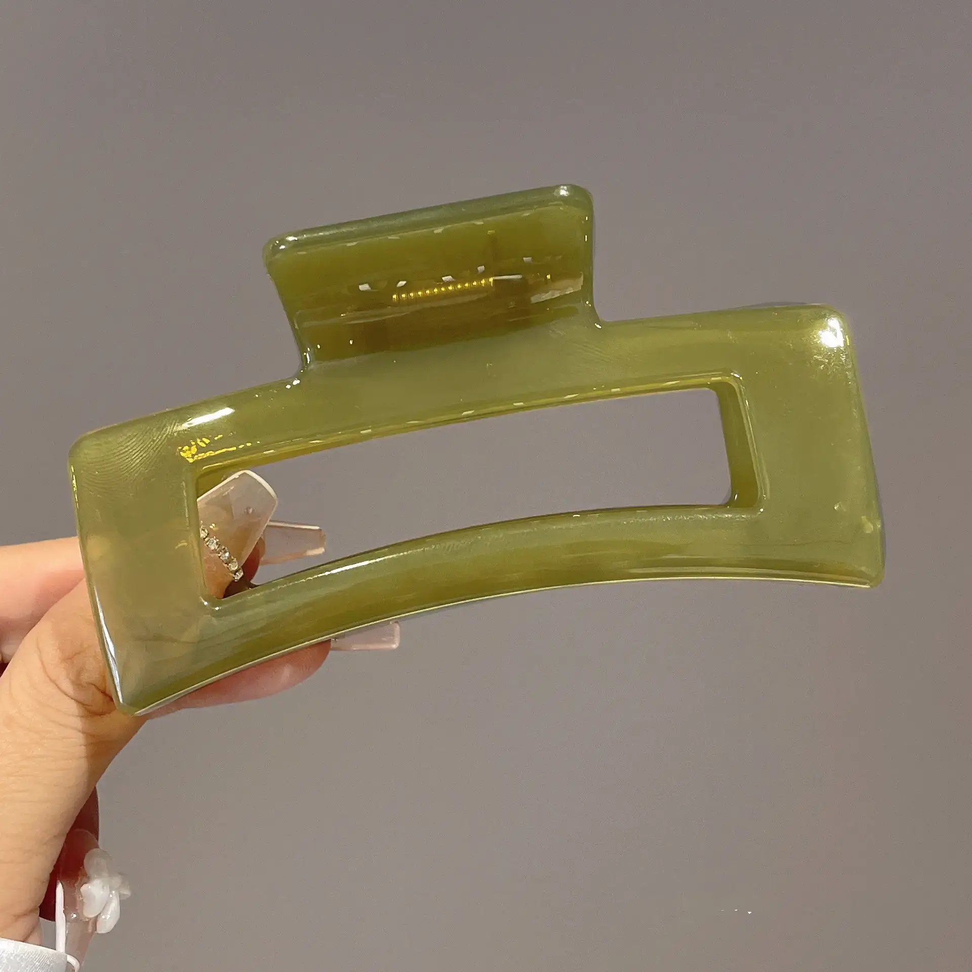 Korean Style Pearl Hair Clip for Updo and Back Head Shark - Image 75