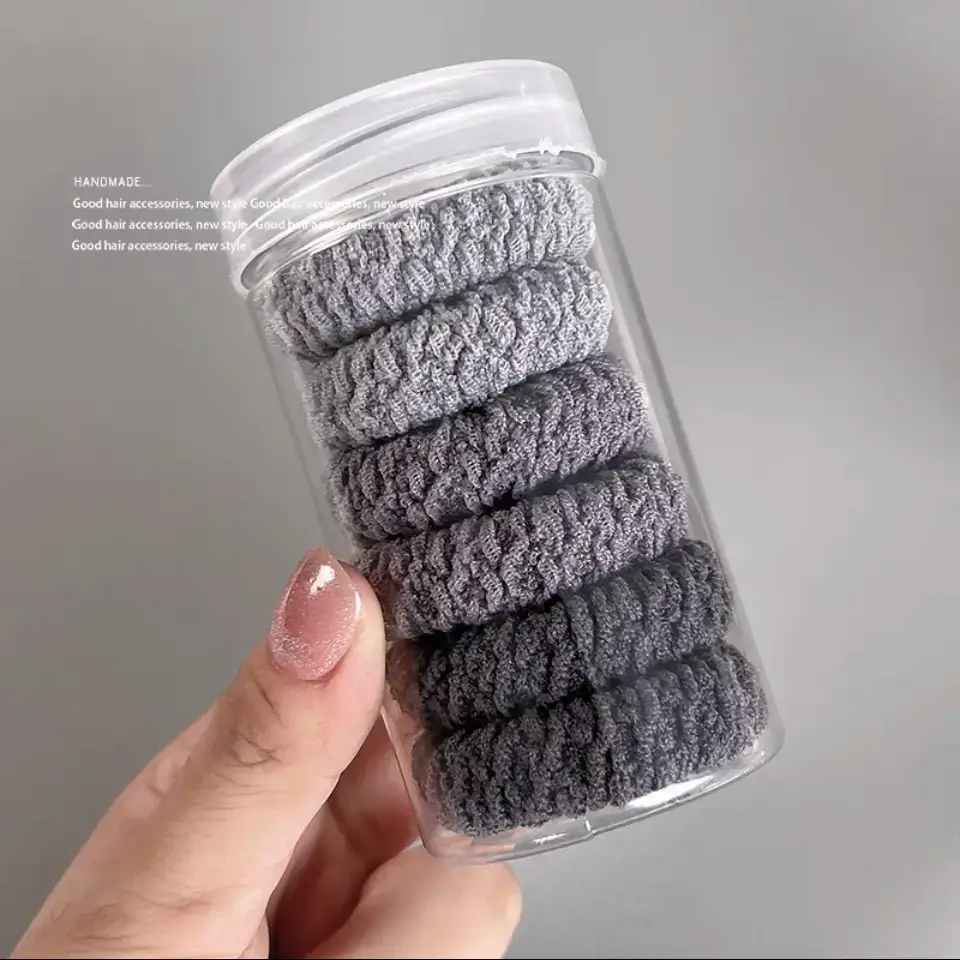High Ponytail Hair Rope Thick Elastic 2023 - Image 3