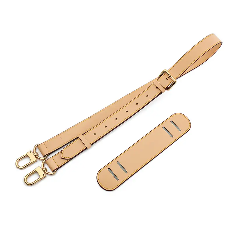 Apricot One-Shoulder Crossbody Bag with Replacement Strap - Image 24