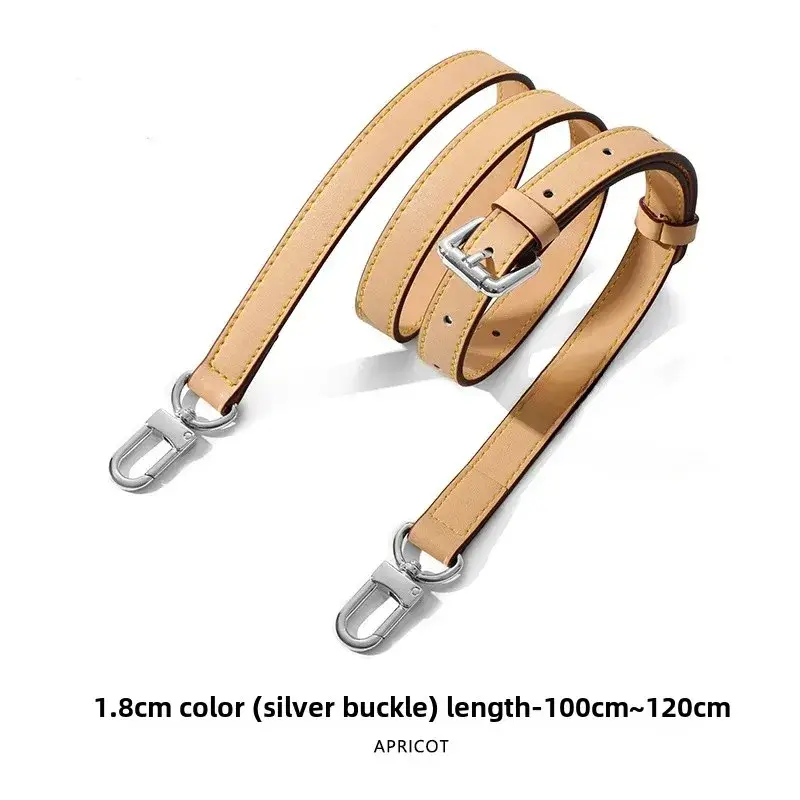 Apricot One-Shoulder Crossbody Bag with Replacement Strap - Image 8