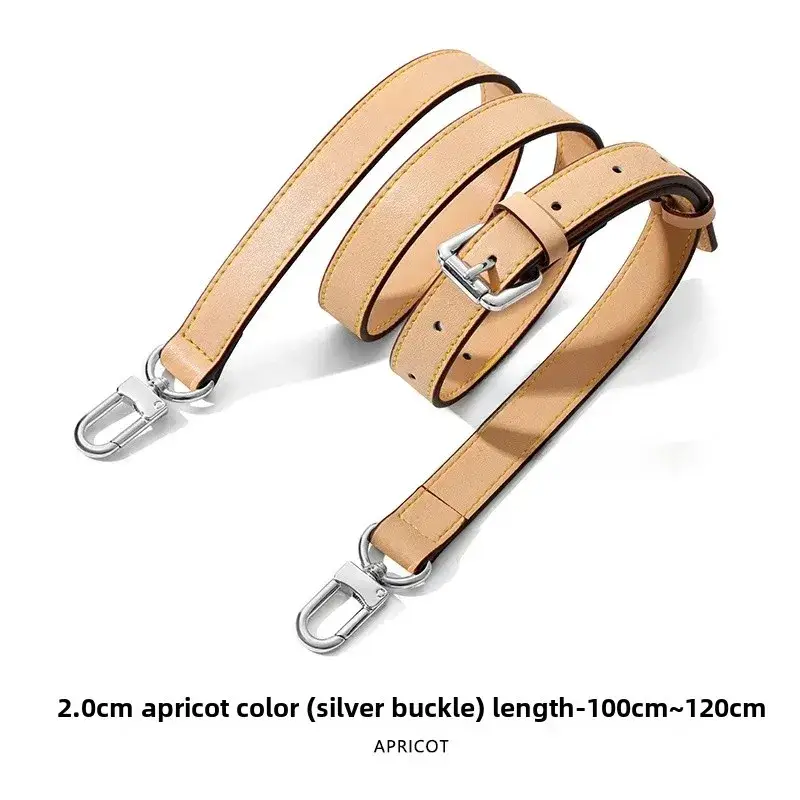 Apricot One-Shoulder Crossbody Bag with Replacement Strap - Image 10