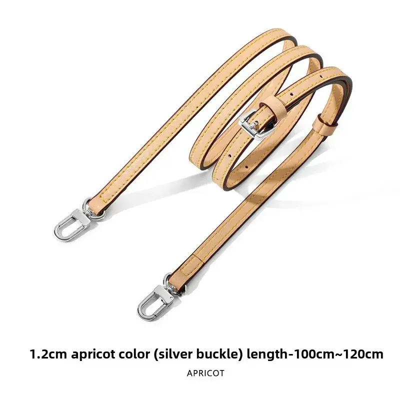 Apricot One-Shoulder Crossbody Bag with Replacement Strap - Image 5