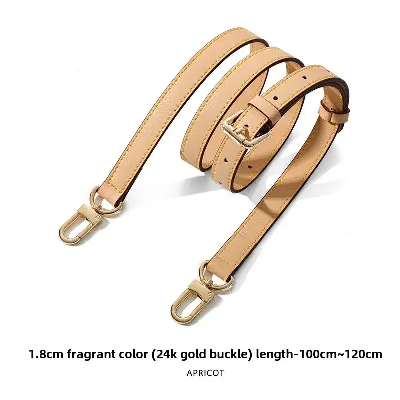 Apricot One-Shoulder Crossbody Bag with Replacement Strap - Image 7